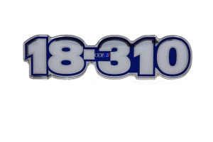 Emblema Vw '18-310' Pequeno Resinado 02/06