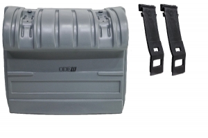 Kit Presilha Borracha Meio Para-lama Mb Axor / Actros Traseiro