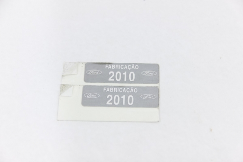Emblema Ford Fabricação 2010 (Par) Ford Universal 2010-2010 Usado (073)