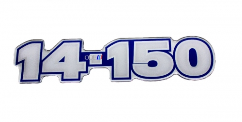 Emblema Vw '14-150' Pequeno Resinado 91/98