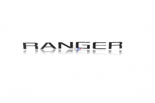 Emblema 'Ranger' Tampa Traseira Preto 13/... Pequeno