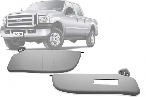 Kit Quebra-sol F-250 F-350 F-4000 99/10 Original (C/  Espelho) 2 Peças