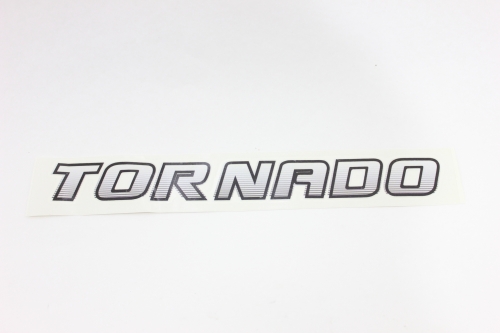 Emblema 'Tornado' S10 10/11 Preto