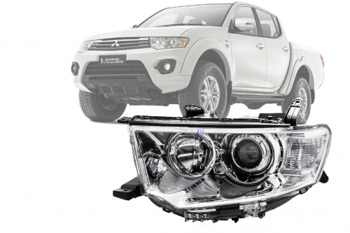 Farol L200 Triton Hpe 13/16 Pajero Dakar 08/16 Le