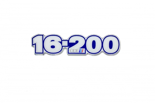 Emblema Vw '16-200' Grande Resinado 98/00