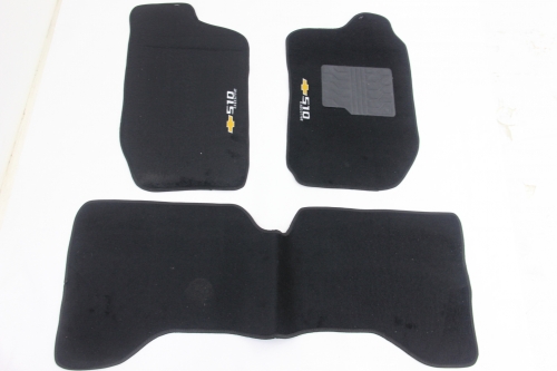 Tapete Cabini S10 95/11 Executive Cabine Dupla Carpete (3 Peças) Preto