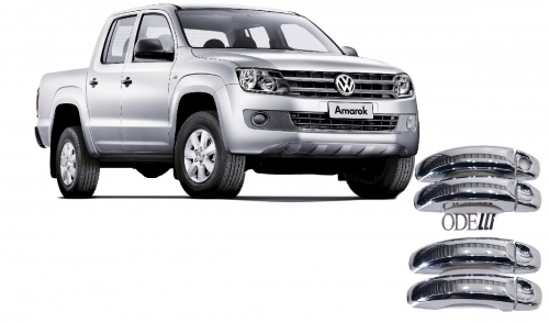 Capa Maçaneta Amarok 4p Cromado 10/16