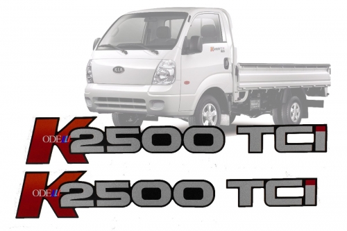 Emblema 'K2500 Tci' Bongo .../11