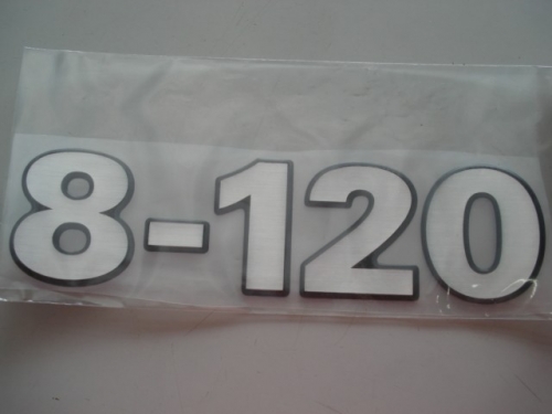 Emblema '8-120' Frente Vw