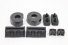Kit Reparo Tampa Caçamba S10 95/01 Silverado 97/01 8pçs  Bucha/Dobradiça/Batente