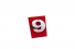 Numeral - 9 Cromado