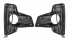 Moldura Farol Auxiliar Hilux 19/20 C/Led Drl Luz Diurna e Pisca