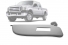Quebra-sol F-250 F-350 F-4000 99/10 Original Ld (C/  Espelho)