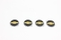 Emblema Calota Tracker 01/09 Preto/Dourado 55mm