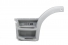 Paralama Cabine Diant Mb Atego 1315/1418/1518/1718/1725/1728/2425/2428  Le Fibra Rtm (Igual Original)