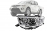 Farol L200 Triton Hpe 13/16 Pajero Dakar 08/16 Le