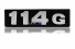 Emblema Scania 114g Serie 4