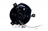 Farol Auxiliar L200 Triton C/Mold (Cinza) 07/11 Le