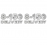 Kit Emblemas Vw 8-150 Delivery 4 Peças Resinado