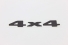 Emblema '4x4' L200 Sport Preto (S/ Resina)