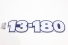 Emblema '13-180' Grande